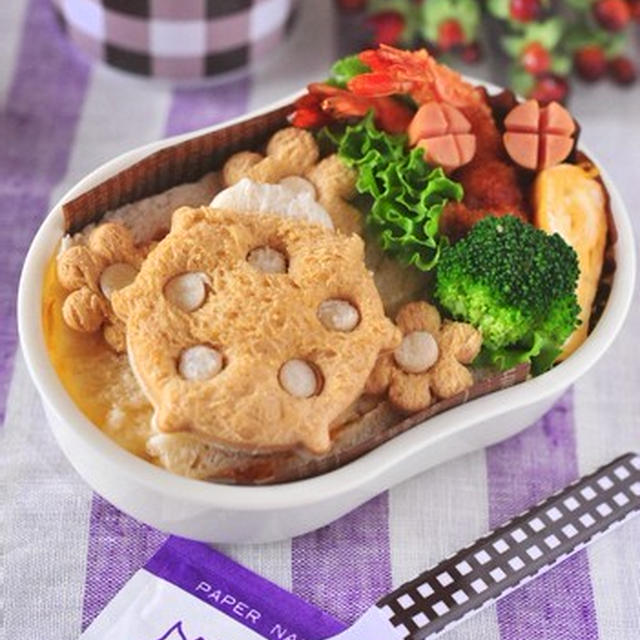 テントウムシパンのお弁当