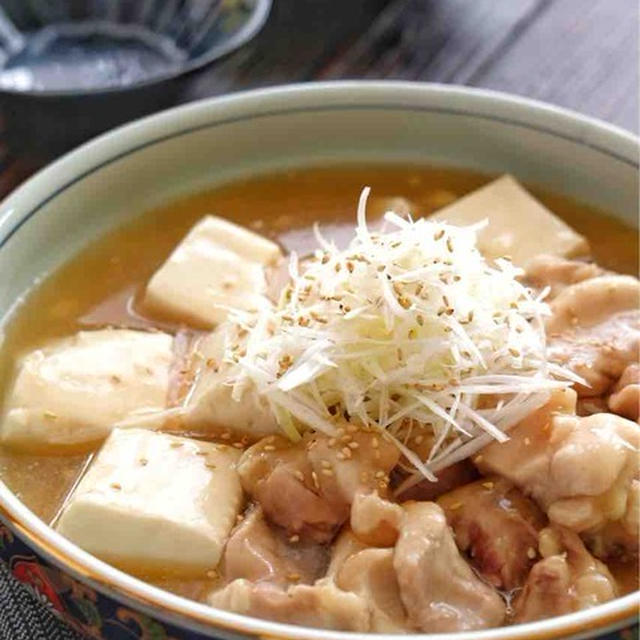 ＊豆腐と鶏肉のとろみ煮＊﻿