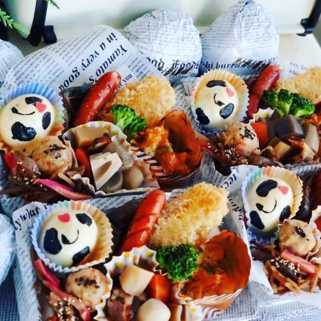 簡単ウフマヨネーズ風レシピ♪＆ウシ柄卵入りモリモリ弁当♪