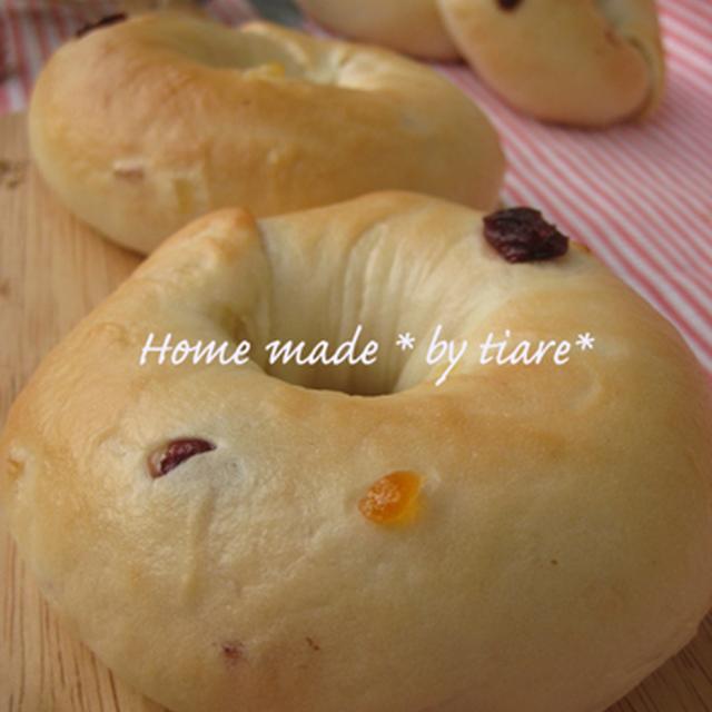 今年一番のパン作りはやっぱりべーグルで♪