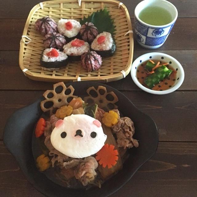 ポーチドエッグでコリラックマ
