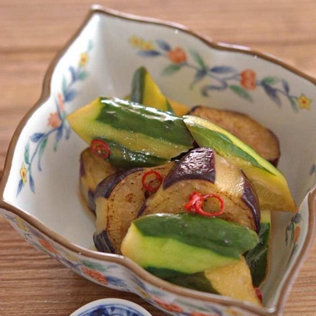 野菜をモリモリ食べられる！「なすときゅうり」のさっぱり副菜