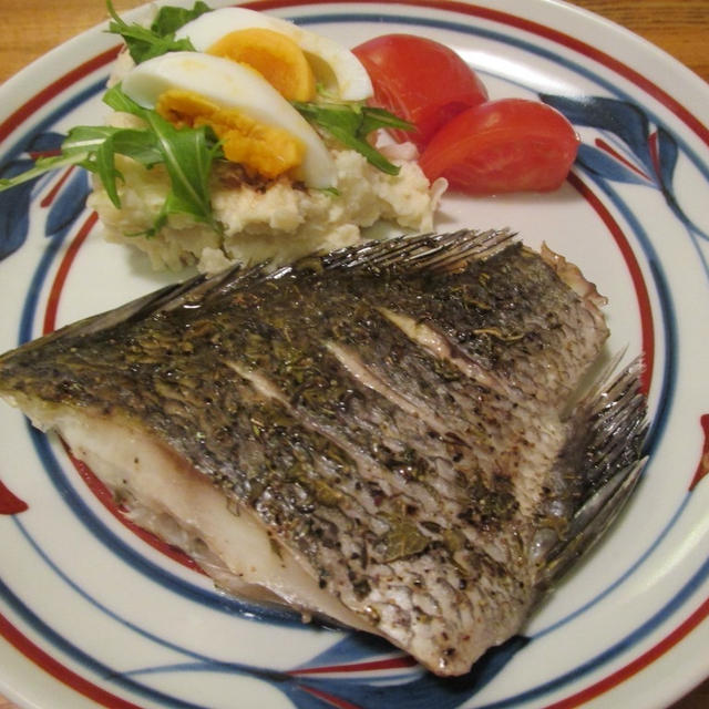 旨魚料理 クロダイのハーブ焼き By まるかつさん レシピブログ 料理ブログのレシピ満載
