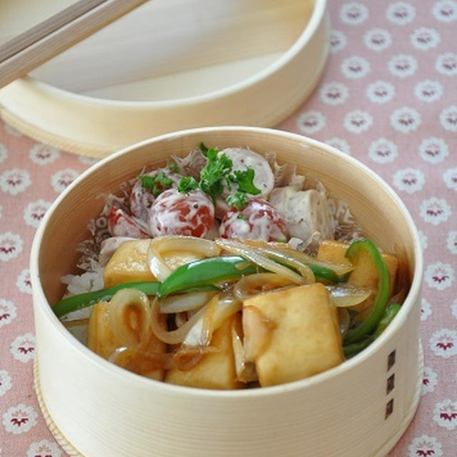 おかず2品作ってのっけるだけ！簡単10分！1週間お弁当のまとめ