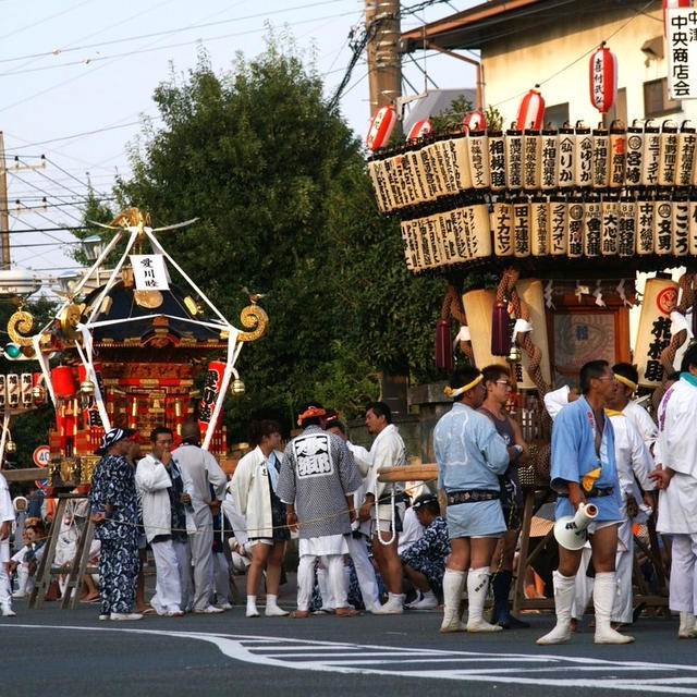 第３回＜愛川夏祭り＞　お神輿風景です。2010.8.22