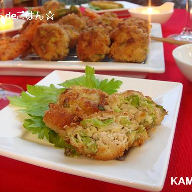 カレー風味のキャベカツ！　豚こま肉で節約料理♪