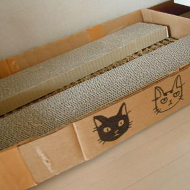 自作 猫の爪研ぎケース By ひろろ さん レシピブログ 料理ブログのレシピ満載