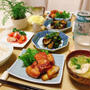 豚の角煮の夕ご飯