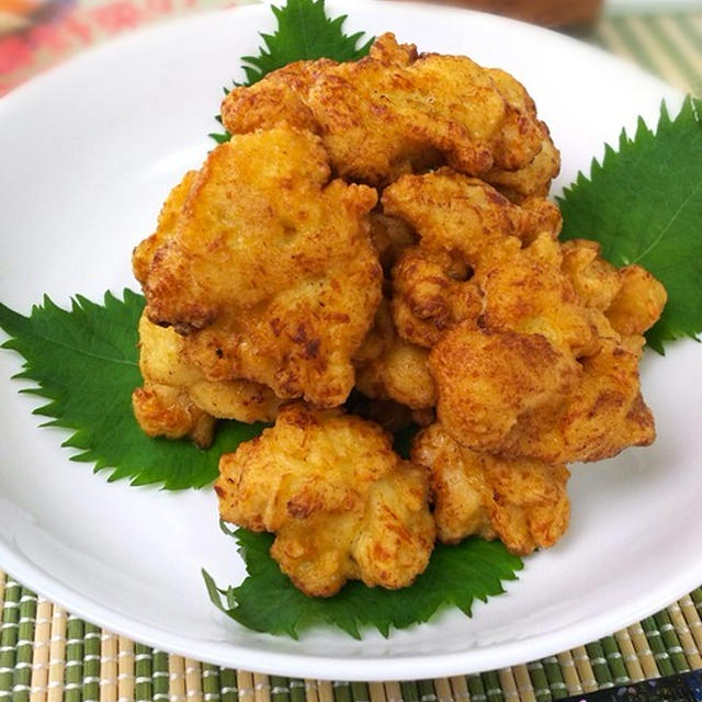 いい香りで食欲をそそる♪ニンニク鶏天