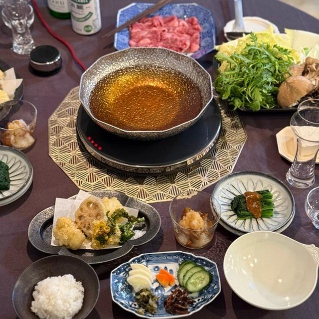 出汁しゃぶの夜ごはんと、楽天SSのお買い物