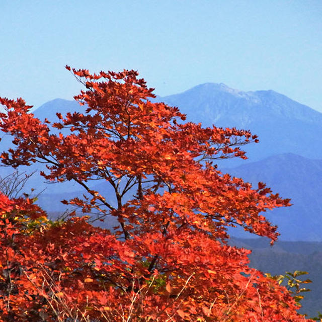 紅葉を求めて(1)母袋烏帽子岳(1350m) 