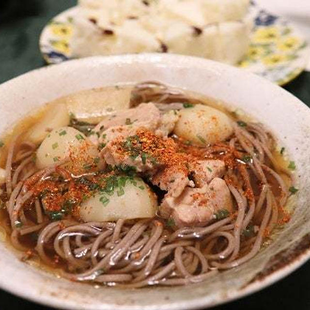 ★鶏蕪蕎麦・#本日のおうちごはん