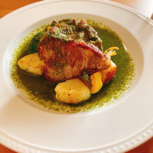 豚肉のホロホロ煮込みのランチ