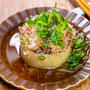久しぶりにバーナー登場「焼き大根」&超太麺 麵神（めがみ）がけっこう美味しい