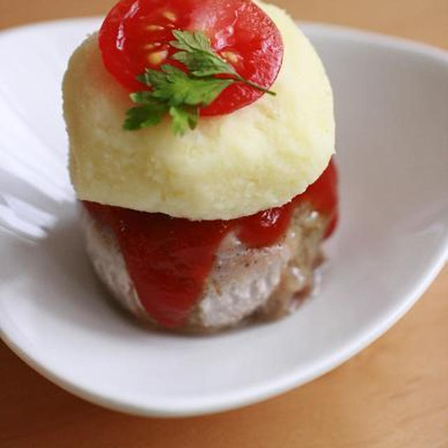 マフィン型でミニミートローフ