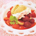 American Strawberry Shortcake（ストロベリー・ショート・ケーキ）。