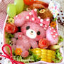 リクエストをいただいて♡ボンボンリボンちゃんのお弁当