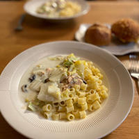 【レシピ】離乳食完了期にも！ディターリリーシを使った鮭と白菜のクリームスープパスタ