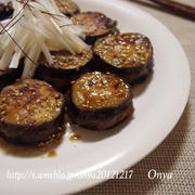 【簡単カフェ飯】胃袋つかむ系！茄子とひき肉の挟み焼き♪