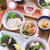 和食の日「こづゆ風鶏と根菜の煮物」「塩麹鶏ハム」「蟹肉入り豆乳冷やし茶わん蒸し」他