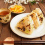 ごま油香る　白菜漬けと塩昆布のオイルおにぎり