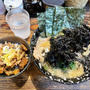 白ラーメン（背脂+にんにく）をTwitterサービス岩のりを添えて啜る 〜チャーシューまぶし〜