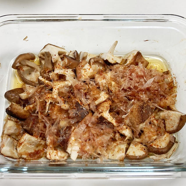 激安椎茸で焼き漬け