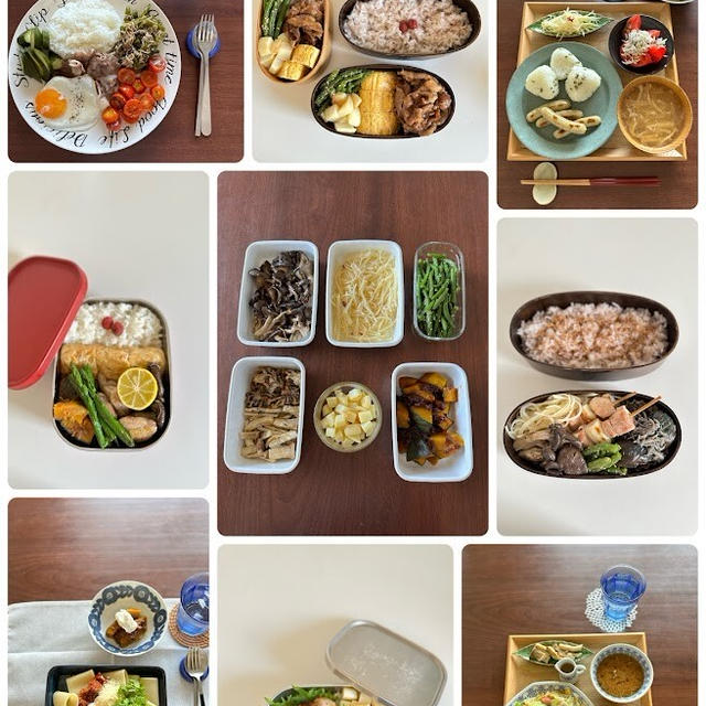 先週1週間の日持ちおかずと、弁当、昼ごはん、晩ごはんのまとめ（と、次女からのお弁当の感想←クセがすごい）