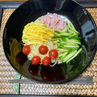 お昼は、今年初の冷やし中華です！！