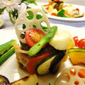 彩り野菜のハンバーグ☆ クリスマスにいいかでしょう☆☆☆　　  Hamburger with variety color of vegetabes☆ by tyorotanさん