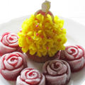 花びらをまとった♡夢見るプリンセスケーキ♡薔薇ゼリー添え♪+広島レモン by ハッピーさん
