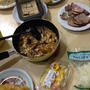麻婆茄子で晩酌