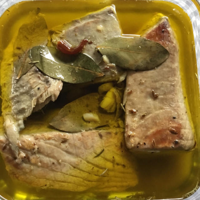ツナのオイル煮は抜群だった