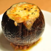 丸茄子で心はアラブへ･･･焼き茄子のペースト・ババ ガヌーシュ
