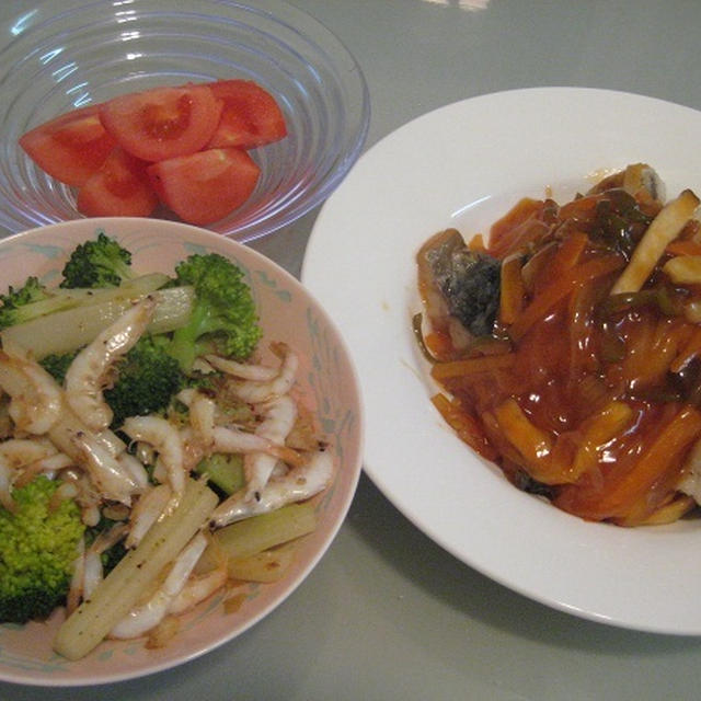 鰆の甘酢あんかけ