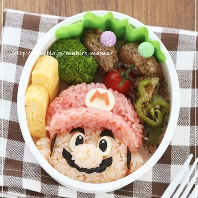 マリオのキャラ弁＆テレビ出演のお知らせ