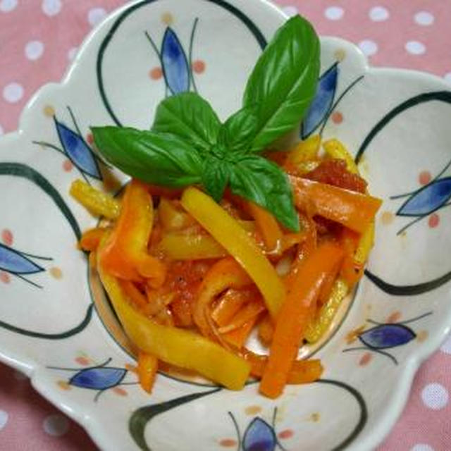 夏野菜のメニュー スペイン料理 ピペラード By 恐竜ママさん レシピブログ 料理ブログのレシピ満載
