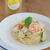 【#パスタ】塩レモンでさっぱり！えびとズッキーニのレモンクリームパスタ