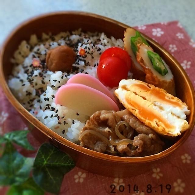 すき焼き弁当♪2014.8.19