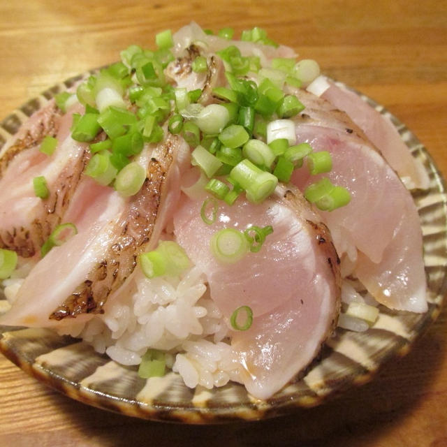 【旨魚料理】炙りアカムツの手ごね寿司