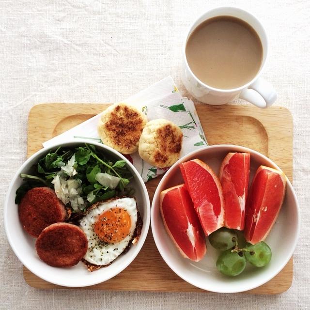 8月12日の朝ごはん。