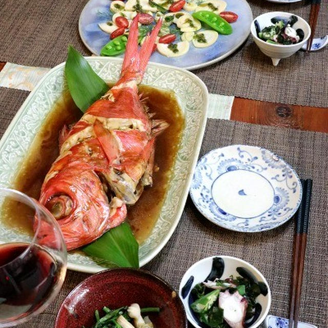 ◆トロ金目で王道の煮つけ♪