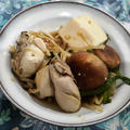 雨なのでお家でのんびり ～ 安い日本酒で牡蠣のキムチ味噌鍋