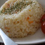 ドレッシングでスパイシーな炊き込みご飯　～レシピ～