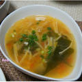 えのきとわかめの旨スープ by 杏さん