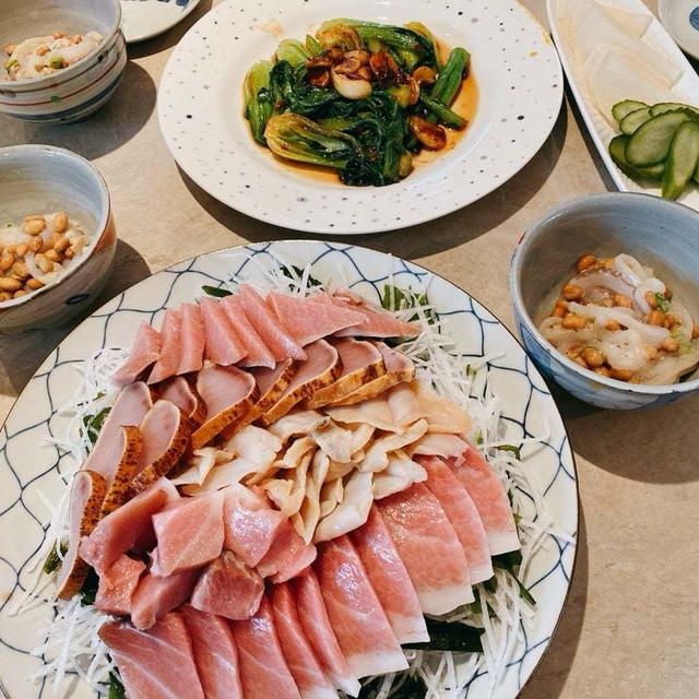 娘と自宅ランチ