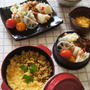 野菜タップリは入ったカレーそぼろ弁当