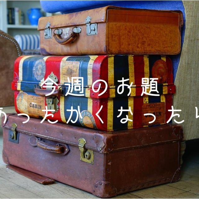 今週のお題「あったかくなったら」。寒さが苦手すぎるので、早く春になってほしい。