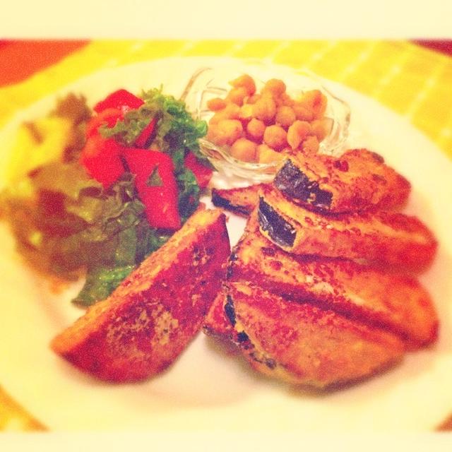 ナスの竜田揚げが美味しい♥