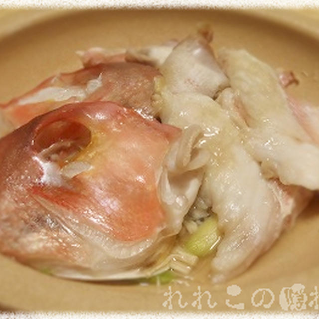 釣り魚料理 甘鯛 アマダイの昆布茶蒸し By Rerekoさん レシピブログ 料理ブログのレシピ満載